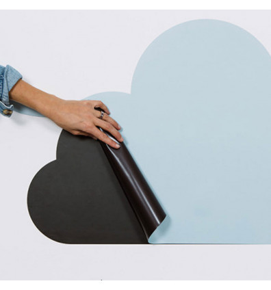 Revêtement de couleur pour Tableau magnétique en forme de nuage