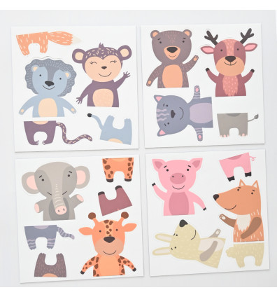puzzle animaux magnétiques pour enfant dès 3 ans - Jeu éducatif Ferflex