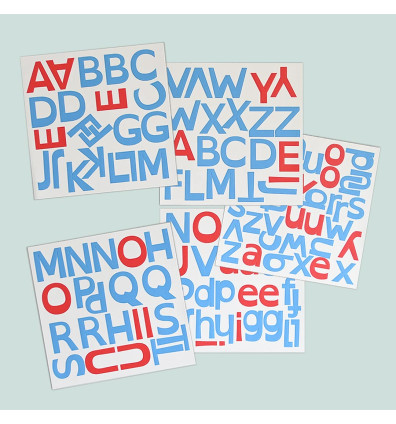 alphabet magnétique Open dyslexique - Ferflex