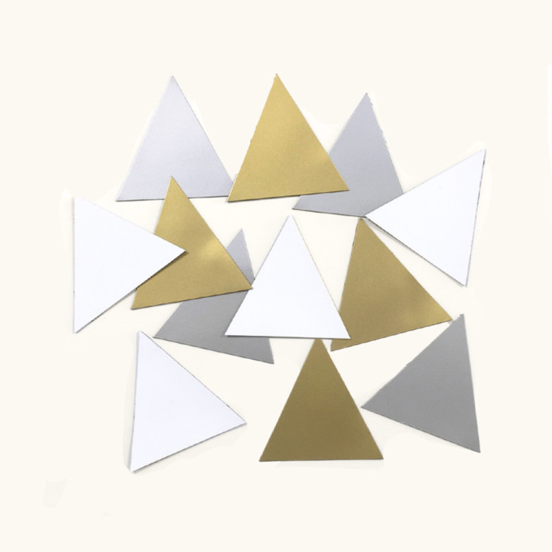 aimant souple en forme de triangle pour décorer un papier peint magnétique ou un frigo - Ferflex