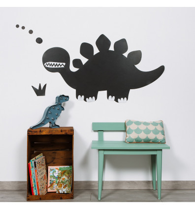 Tableau magnétique mural en forme de dinosaure